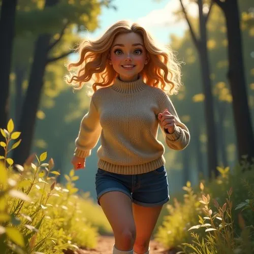 little girl running,sylvania,female runner,liesel,little girl in wind,annabeth