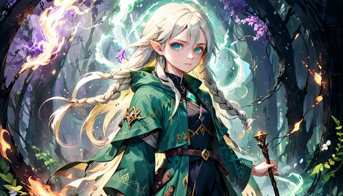 elven,violet evergarden,water-the sword lily,sword lily,summoner,fire poker flower,fae,aurora,mage,male elf,fantasy portrait,elsa,flame spirit,emerald,elven flower,dragon li,flora,rusalka,merlin,jrr tolkien,Anime,Anime,General