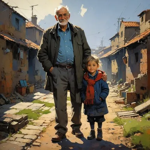 elderly couple,urzica,grandparents,father and daughter,old couple,sokurov,Conceptual Art,Sci-Fi,Sci-Fi 01