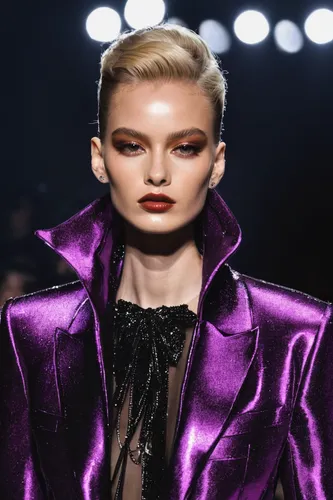 dark purple,purple,rich purple,menswear for women,purple glitter,purple rizantém,mauve,purple skin,purple and gold,purple background,trend color,runway,violet colour,woman in menswear,veil purple,gold and purple,purpleabstract,red-purple,fur,violet,Illustration,Realistic Fantasy,Realistic Fantasy 15