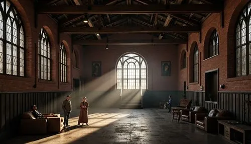 ellis island,refectory,altgeld,cloister,chappel,ouderkerk,train depot,maredsous,freight depot,cloisters,hammerbeam,rijksmuseum,schoolroom,carreau,rossall,schoolrooms,hall,reformatory,monastic,eveleigh