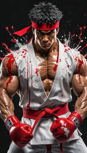 ryu,kazuya,baki,kenshiro,kumite,streetfighter,Conceptual Art,Graffiti Art,Graffiti Art 08