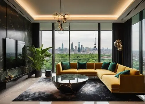 penthouses,sathorn,apartment lounge,livingroom,luxury home interior,minotti,sitting room,living room,contemporary decor,modern decor,mahdavi,damac,interior modern design,amanresorts,great room,modern living room,chongqing,andaz,luxury property,interior design,Illustration,Realistic Fantasy,Realistic Fantasy 34