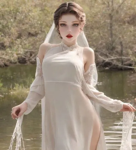 dead bride,swan lake,bridal dress,ao dai,ballerina in the woods,white silk,pale,wedding dress,xiaoqing,white swan,bridal gown,vintage angel,the blonde in the river,kupala,cocorosie,white winter dress,blonde in wedding dress,traje,wedding gown,xiaofei