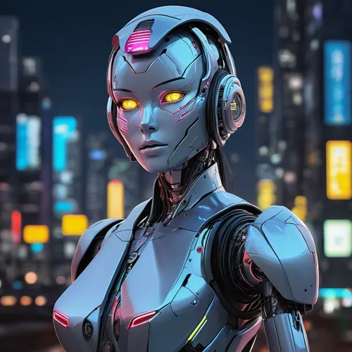 cyborg,widowmaker,ai,cyberpunk,symetra,cybernetics,robotic,vector girl,robot icon,cyber,chat bot,humanoid,terminator,robot,artificial intelligence,nova,robots,robotics,chatbot,autonomous,Illustration,Japanese style,Japanese Style 13