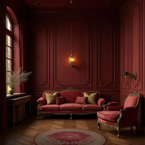 sitting room,victorian room,danish room,ornate room,furnishings,dark pink in colour,livingroom,marsala,parlor,pink chair,living room,interiors,interior decor,salon,sofa set,mahdavi,interior decoration,beauty room,great room,deco,Photography,General,Realistic