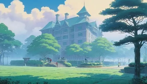 arrietty,chomet,studio ghibli,violet evergarden,shinbo,ghibli,clannad,hisaishi,dreamhouse,hosoda,symphonia,nouaimi,forest house,house in the forest,gainax,euphonious,sylvania,scenically,yoshikuni,butka,Illustration,Japanese style,Japanese Style 14