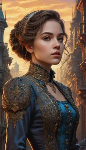 noblewoman,belle,victoriana,victorian lady,noblewomen,nelisse,Illustration,American Style,American Style 01