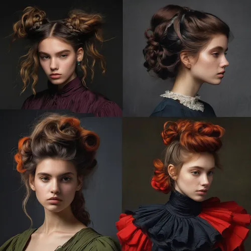 updo,hairstyles,chignon,asymmetric cut,bow-knot,hair accessories,hairstyle,retouching,artificial hair integrations,princess leia,gypsy hair,trend color,hair ribbon,layered hair,victorian style,bun mixed,hair accessory,curlers,cg,renaissance,Art,Classical Oil Painting,Classical Oil Painting 08