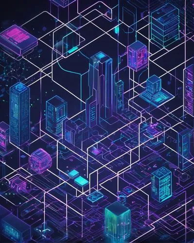 cybercity,cybertown,microdistrict,cybernet,cyberview,cyberport,cube background,cyberia,cyberscene,cyberonics,blockchain management,electronico,purple wallpaper,circuit board,cyberscope,futurenet,digicube,isometric,tron,netnoir,Illustration,Japanese style,Japanese Style 04