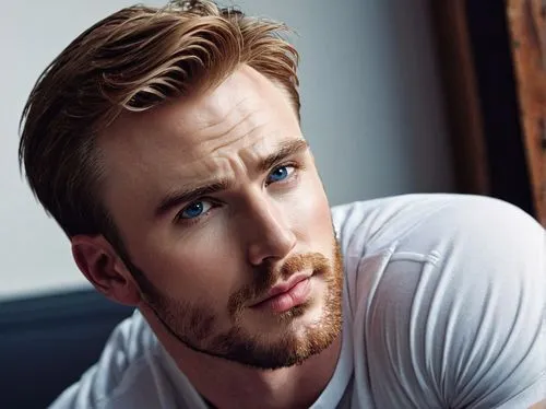 chris evans,steve rogers,gosling,captain america,blue eyes,lincoln blackwood,thomas heather wick,male model,baby blue eyes,beard,handsome guy,handsome,facial hair,austin stirling,steve,ginger nut,bearded,husband,perfection,handsome model,Art,Classical Oil Painting,Classical Oil Painting 29