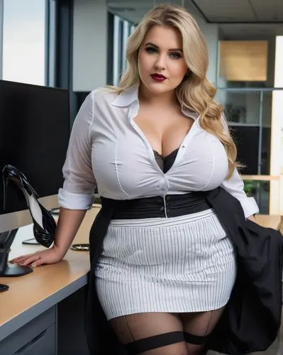 secretary,plus-size model,office worker,plus-size,business woman,businesswoman,office chair,plus-sized,business girl,gordita,desk top,office desk,secretary desk,bussiness woman,receptionist,pencil skirt,business angel,ceo,white-collar worker,workwear,Photography,General,Natural