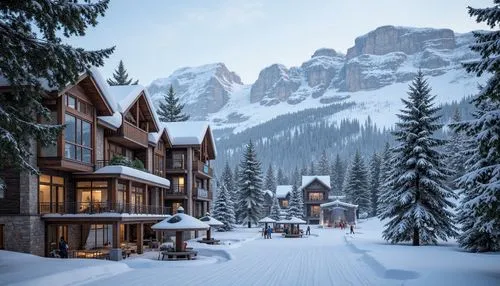 winter village,alpine village,house in the mountains,house in mountains,winter house,the cabin in the mountains,ski resort,christmas landscape,mountain hut,mountain huts,santa's village,chalet,mountain settlement,snowy landscape,avoriaz,winter wonderland,log cabin,snow house,mountain village,winterplace