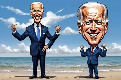 拜登全身照,a political caricature with a beach and sky behind it,biden,bidens,natanyahu,bushisms,barak,caricature,presidencies,sderot,presidents,bibi,impeaching,impeaches,veep,netanyhau,hillarys,peres,haar