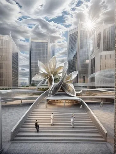 santiago calatrava,calatrava,futuristic architecture,futuristic art museum,stone lotus,sky space concept,public art,water lotus,sacred lotus,sharjah,lotus with hands,lotus effect,globe flower,lotus art drawing,urban design,soumaya museum,dallas,botanical square frame,3d rendering,lotus flower