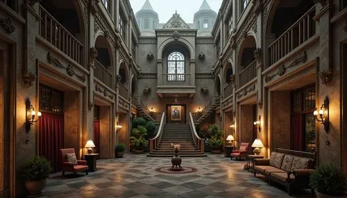 theed,atriums,hallway,courtyards,sapienza,courtyard,inside courtyard,corridors,riad,corridor,3d render,venetian hotel,entrance hall,3d rendering,3d rendered,sansar,atrium,mansion,render,palaces