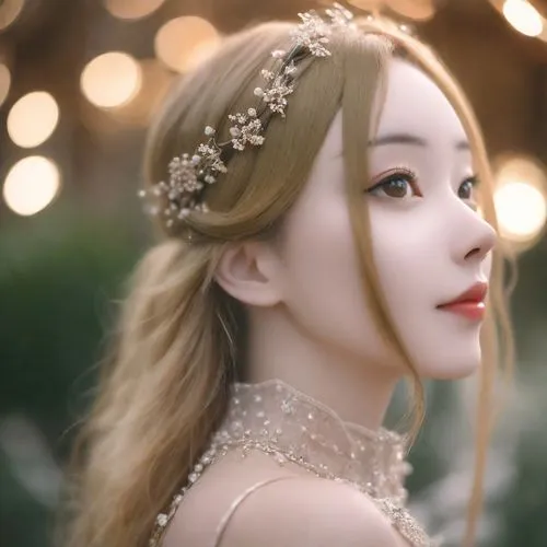 fairy queen,ice princess,qian,porcelain doll,doll's facial features,gowon,diadem,hyoty,the snow queen,mt seolark,taenia,gorani,joo,fairy,qiong,ethereal,maomao,nayong,xiuqiong,bdo,Photography,Natural