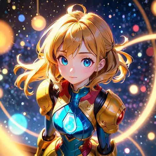 violet evergarden,nova,yang,meteora,cg artwork,aurora,andromeda,radiant,luminous,supernova,darjeeling,kayano,lux,io,eris,knight star,star sky,star illustration,spark,star mother,Anime,Anime,Cartoon