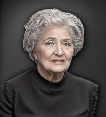 an older woman in black shirt looking up,bokova,zagorska,sokurov,baranowska,sekerinska,shelkovskaya,Common,Common,Natural