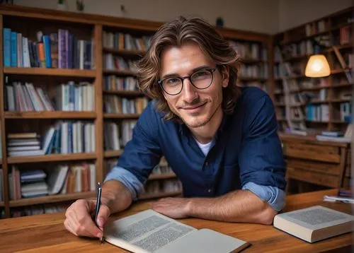 author,reading glasses,librarian,matruschka,book glasses,itamar kazir,book einmerker,publish a book online,ervin hervé-lóránth,writing-book,bookworm,basset artésien normand,john lennon,professor,with glasses,scholar,prins christianssund,hans boodt,cuborubik,lachender hans,Art,Classical Oil Painting,Classical Oil Painting 03