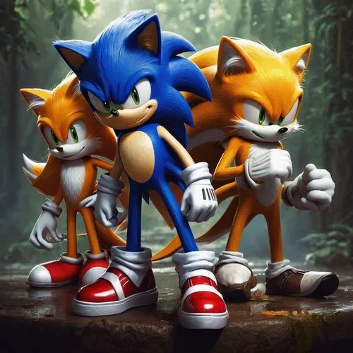 tails,sonics,sonic,sonicblue,hedgehogs,garrison,sonicnet,sega,platformers,pensonic,hedgehog heads,tenrec,knuckles,fleetway,crossovers,fusions,childhood friends,size comparison,scourge,adventurers,Conceptual Art,Fantasy,Fantasy 11