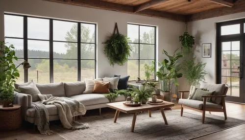 house plants,hanging plants,sunroom,houseplants,wooden windows,loft,scandinavian style,window frames,rustic aesthetic,living room,houseplant,home interior,indoor,green living,modern decor,livingroom,interior design,wood window,winter window,interior decor,Photography,Documentary Photography,Documentary Photography 10