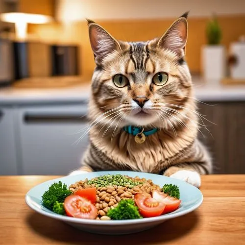 tuna steak,maincoon,delicious meal,dinnertime,mealtime,lentil,salmon fillet,farro,din,cat image,tuna,suppertime,siberian cat,omc,friskies,sashimi,mealtimes,famished,nutritionist,food presentation,Photography,General,Realistic