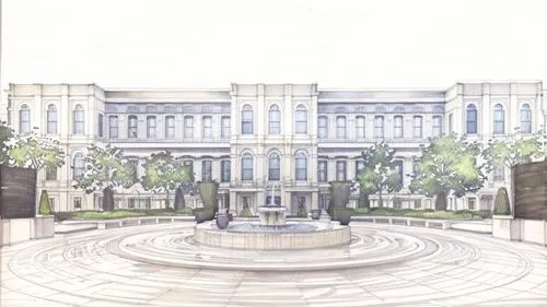 takashimaya,hluttaw,kokugakuin,dlsu,yamasaki,uob,thomasian,yonsei,kodokan,palladianism,baku,shenzhen vocational college,takarazuka,himeji,usj,facade painting,supreme administrative court,wenxian,kleberg,mitsukoshi,Design Sketch,Design Sketch,Hand-drawn Line Art