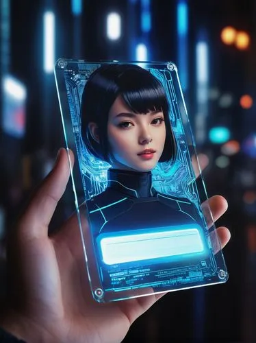 wifi transparent,portable media player,futuristic,a plastic card,cyberpunk,3d figure,walkman,digital identity,kr badge,kojima,honor 9,ursa,android,perfume bottle,cg artwork,minidisc,phone icon,cube surface,virtual identity,jukebox,Conceptual Art,Fantasy,Fantasy 19