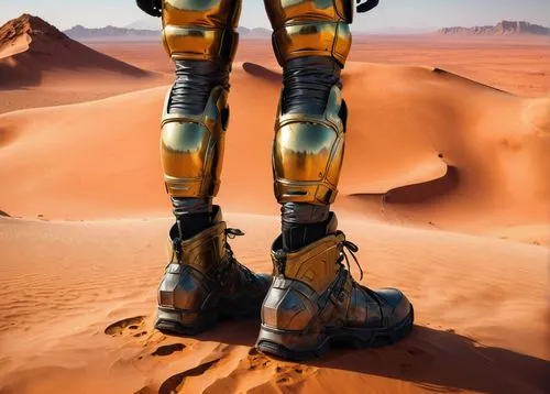 arrakis,libyan desert,sahara desert,sahara,robonaut,dunem,Illustration,Realistic Fantasy,Realistic Fantasy 24