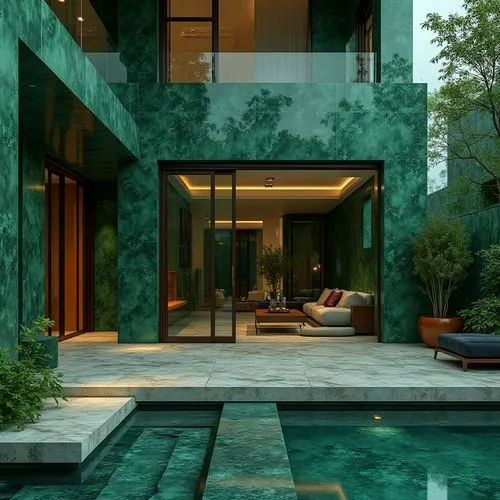 amanresorts,tropical greens,luxury property,glass wall,luxury home interior,interior modern design,green waterfall,dreamhouse,pool house,landscape design sydney,mahdavi,beautiful home,luxury home,luxury bathroom,garden design sydney,landscaped,glass blocks,forest house,modern house,green living,Photography,General,Realistic