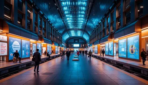 train station passage,the dubai mall entrance,train tunnel,blue light,termini,warszawa,passage,tunnel,subway station,corridor,corridors,leadenhall,light trail,frankfurt,galleria,bruxelles,leipzig,windows wallpaper,metro station,hallway