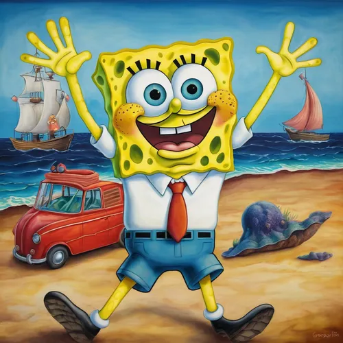 sponge bob,house of sponge bob,sponge,sponges,under sea,oil on canvas,patrick,bob,cog,oil painting on canvas,cube sea,under the sea,barnacles,god of the sea,beach background,dancing dave minion,praise,oil painting,bart,sea god,Art,Artistic Painting,Artistic Painting 21