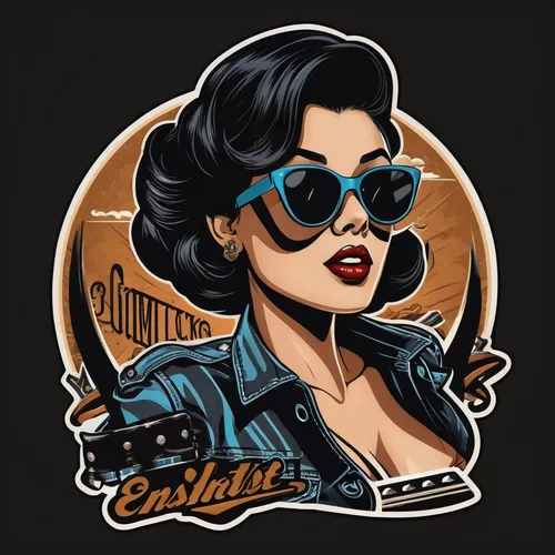 rockabilly,rockabilly style,retro woman,edsel ranger,retro women,retro girl,edsel,rockabella,retro styled,retro pin up girl,vector illustration,retro style,50's style,retro look,edsel bermuda,blogger icon,femme fatale,pin ups,pin up,60's icon,Unique,Design,Logo Design