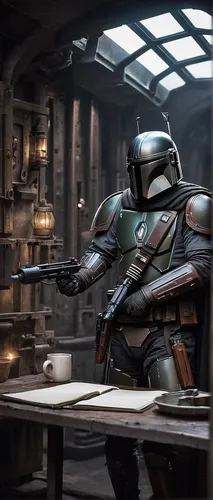 boba fett,cg artwork,boba,droid,gunsmith,digital compositing,droids,solo,sci fi,starwars,lando,star wars,republic,x-wing,steel helmet,sci fiction illustration,force,r2-d2,storm troops,darth wader,Photography,Documentary Photography,Documentary Photography 26