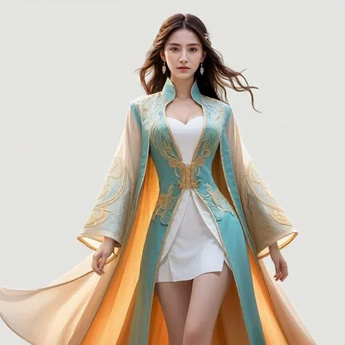 hanbok,ao dai,imperial coat,miss vietnam,celebration cape,phuquy,xuan lian,gown,shuai jiao,solar,ball gown,ice princess,seo,suit of the snow maiden,korean,rou jia mo,xiangwei,robe,long coat,songpyeon