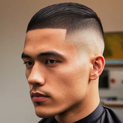 Going for a low-maintenance hairstyle? Go for a taper fade buzz cut.,asymmetric cut,pompadour,high and tight,caesar cut,crew cut,pomade,mohawk hairstyle,filipino,barber,buzz cut,hi-top fade,cg,semi-pr