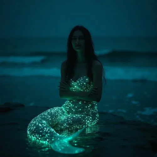 bioluminescent,bioluminescence,sirena,believe in mermaids,mermaid,siren