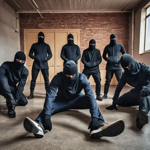 balaclava,ninjas,systema,grime,bandit theft,b-boying,hip-hop dance,polish police,drill squad,ninja,ski mask,cover your face with your hands,bruges fighters,aop,criminal police,rap,anonymous,hip hop,the army,assassins,Photography,General,Realistic