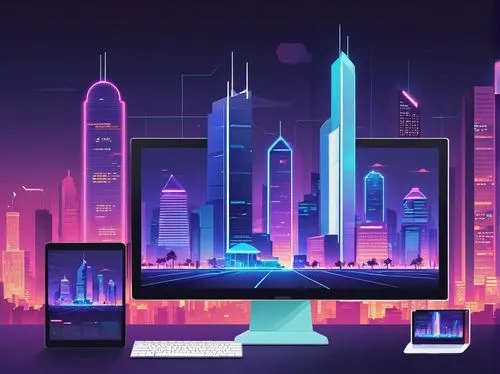 windows icon,cybercity,cybertown,blur office background,computer screen,doha,computer graphic,hypermodern,netnoir,cyberview,computer icon,cool backgrounds,predock,cyberscene,deskpro,touchscreen,synth,cityscape,the computer screen,windows wallpaper,Illustration,Retro,Retro 18