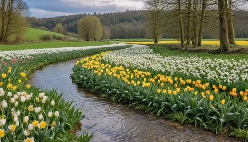 daffodil field,tulips field,tulip field,yellow tulips,tulpenbüten,daffodils,tulip fields,yellow daffodils,tulip festival,wild tulips,tulips,golden border,white tulips,flowers field,flower field,field of flowers,tulipa tarda,tulpenbaum,two tulips,jonquils,Photography,General,Realistic