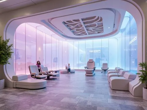 spaceship interior,futuristic architecture,ufo interior,lobby,sky space concept,lounges,beauty room,hotel lobby,futuristic art museum,mesotherapy,spaceport,mahdavi,salon,futuristic landscape,hallway space,periodontist,modern office,luxury hotel,airspaces,jetway