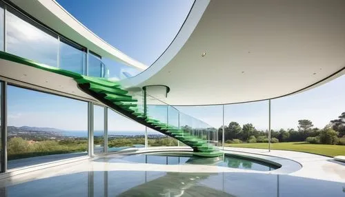 balustrades,balustrade,balustraded,winding staircase,outside staircase,banisters,circular staircase,water stairs,winding steps,futuristic architecture,glass wall,mirror house,dreamhouse,spiral staircase,spiral stairs,structural glass,stair handrail,balconied,modern architecture,staircase,Photography,Fashion Photography,Fashion Photography 18