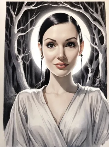 art deco woman,oil painting on canvas,snow white,star magnolia,glass painting,art painting,vampira,princess leia,custom portrait,the snow queen,art deco frame,photo painting,audrey,oil painting,fantasy portrait,mystical portrait of a girl,mourning swan,gothic portrait,oil on canvas,fabric painting