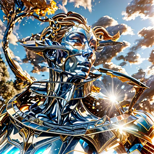 silver surfer,excalibur,metal figure,metallic,foil,steel man,digiart,chrome,chrome steel,bronze horseman,symetra,silver,powerglass,fractalius,tin,iron,glass yard ornament,firedancer,avatar,electro