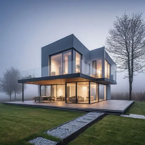 modern house,cubic house,modern architecture,cube house,passivhaus,danish house,architektur,snohetta,frame house,electrohome,lohaus,house shape,dunes house,residential house,mirror house,glass facade,dreamhouse,kundig,modern style,winter house,Photography,General,Realistic