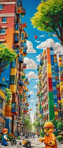 colorful city,moc chau hill,world digital painting,scampia,valparaiso,barcelona,welin,lagos,ravensburger,megapolis,3d art,kaleidoscape,mostovoy,pintado,malaga,porto alegre,rizzi,luanda,hanoi,ciudades,Conceptual Art,Graffiti Art,Graffiti Art 07