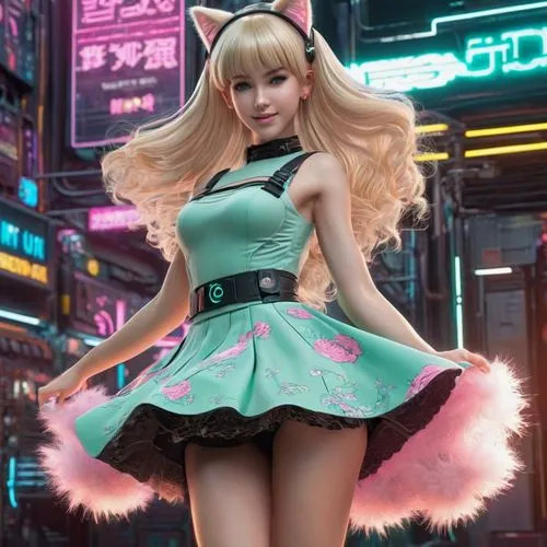 junko,miu,pamyu,hatsune miku,dva,neko,Photography,General,Sci-Fi