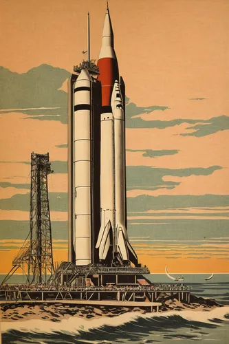 canaveral,vintage illustration,space shuttle,space art,mission to mars,shuttle,atomic age,apollo program,cool woodblock images,spacecraft,space craft,vintage art,cosmonautics day,space tourism,moon base alpha-1,spacefill,launch preparation,rockets,space shuttle columbia,shuttlecocks,Art,Classical Oil Painting,Classical Oil Painting 24