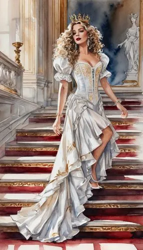 sigyn,amneris,queenship,thyatira,the carnival of venice,margaery,cenerentola,coronation,cendrillon,frigga,celtic queen,melian,noblewoman,romanorum,beyonc,celtic woman,patroness,emperatriz,messalina,maxon,Illustration,Paper based,Paper Based 25